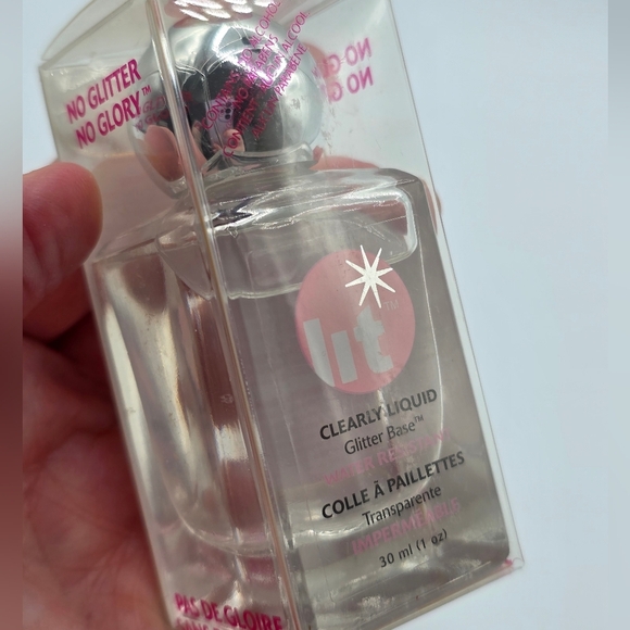 LIT Cosmetics Clearly Liquid Glitter Base - Picture 2 of 3